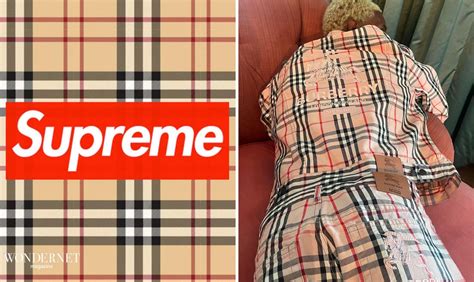 supreme burberry collab 2018|burberry and supreme collaboration.